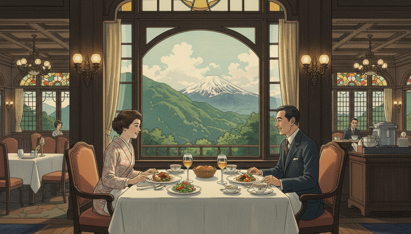 箱根富士屋ホテルでランチ、値段はいくら？