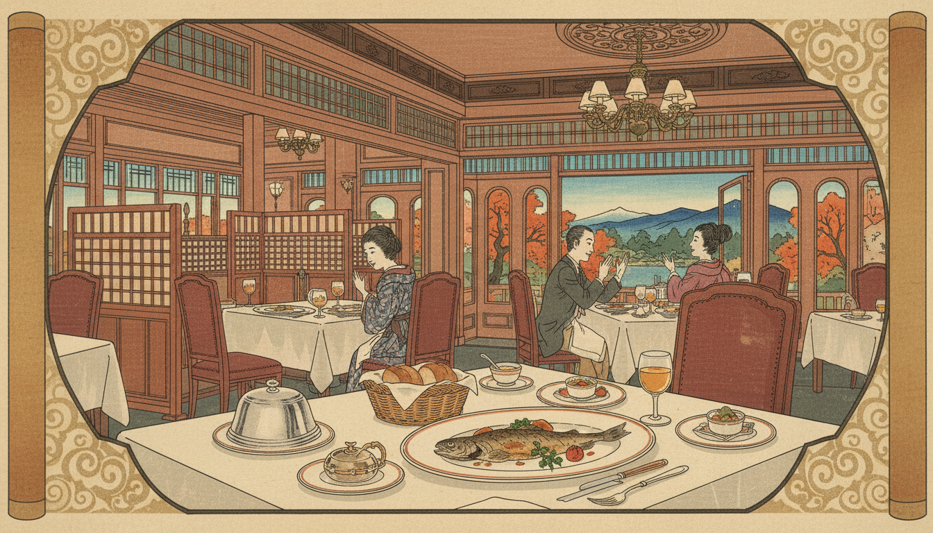 日光金谷ホテルのランチは、歴史と伝統を味わう特別な時間なんですね